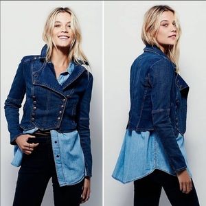 Free people denim jacket